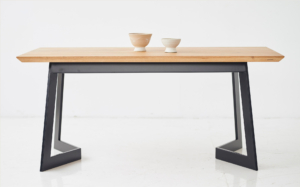 Stół w stylu industrialnym, stół 180x90, stół jasny dąb, stół dąb rustykalny dziki dab